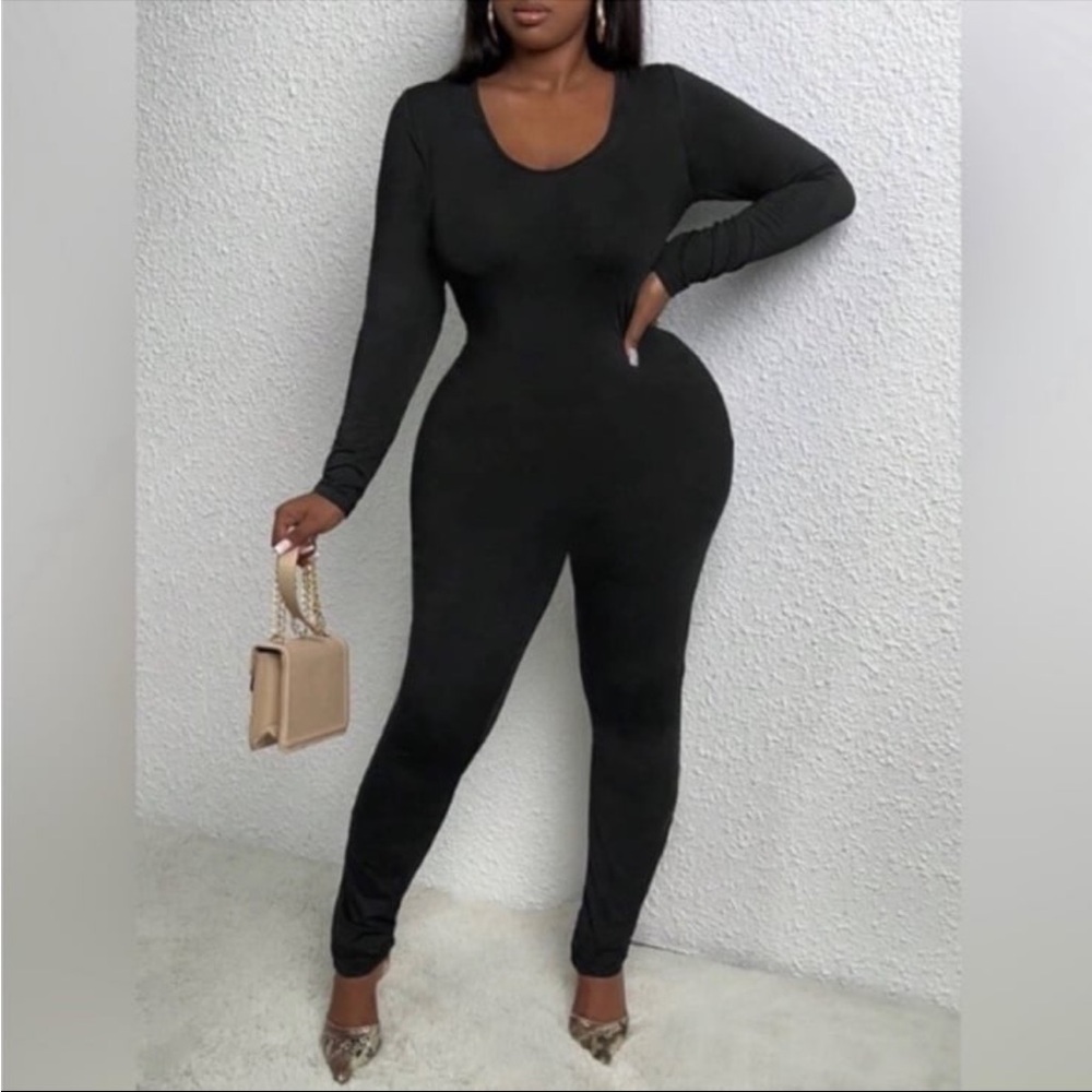 Stylish Black Fashion Jumpsuit